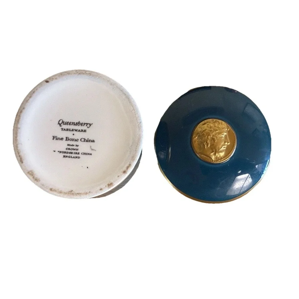 Trinket Box Dionysus Blue 2